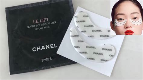 patch yeux chanel|chanel eye revitalizer.